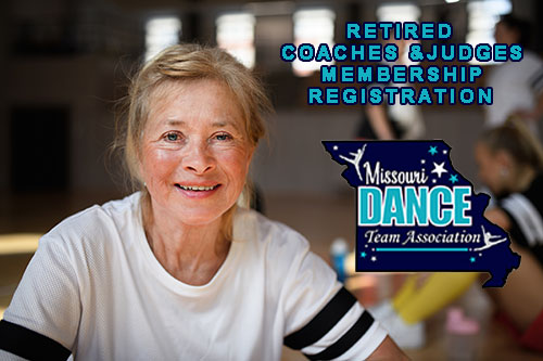 2025 Missouri Dance Team Association Retired Coaches & Judges Membership Registration