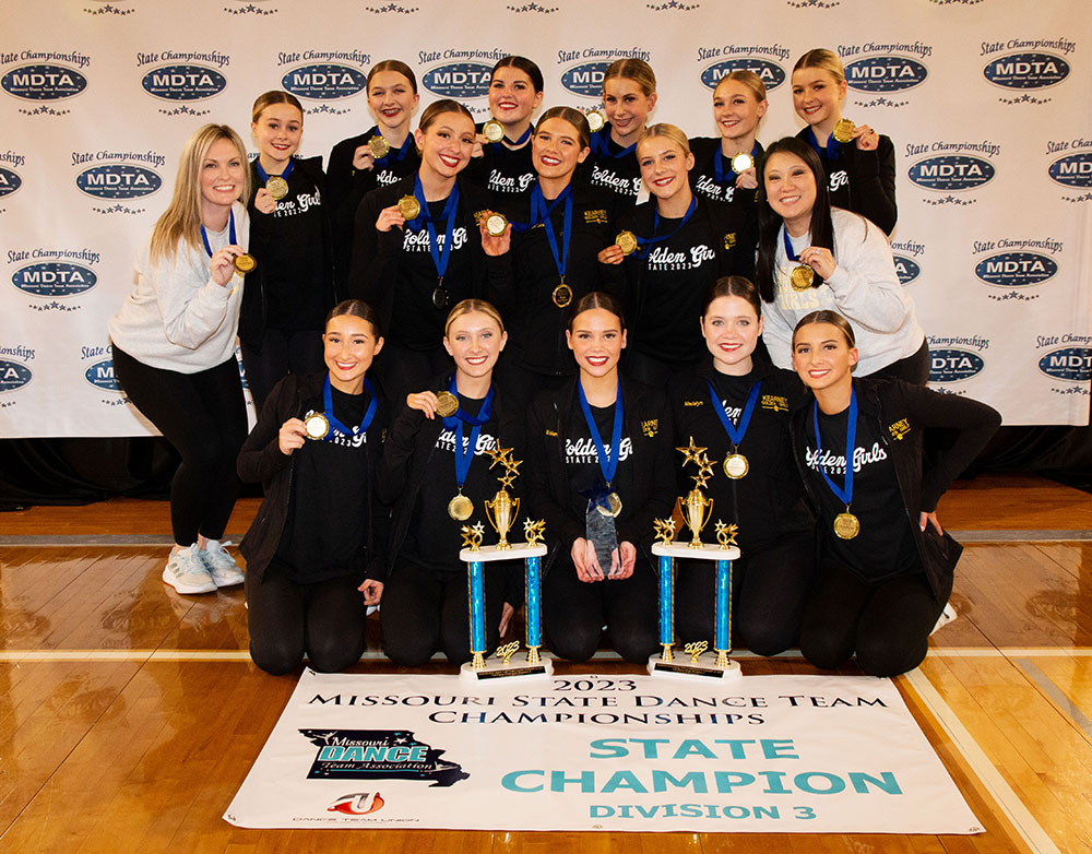 2023 Missouri Dance Team Association Division 3 State Champions