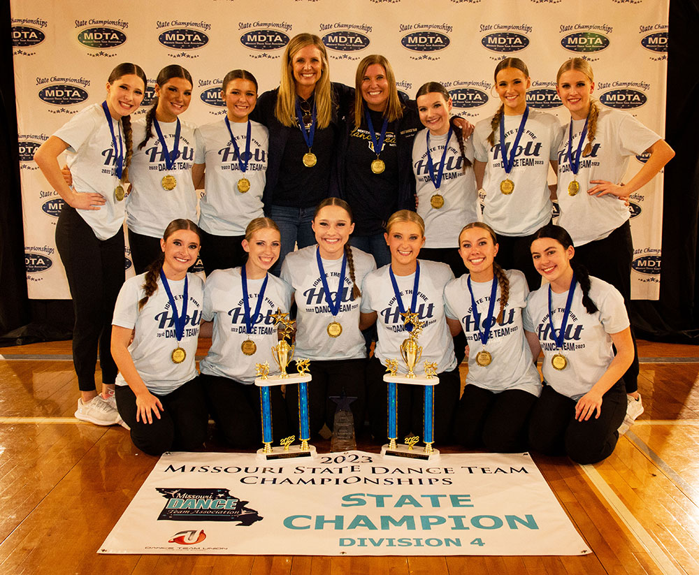 2023 Missouri Dance Team Association Division 4 State Champions