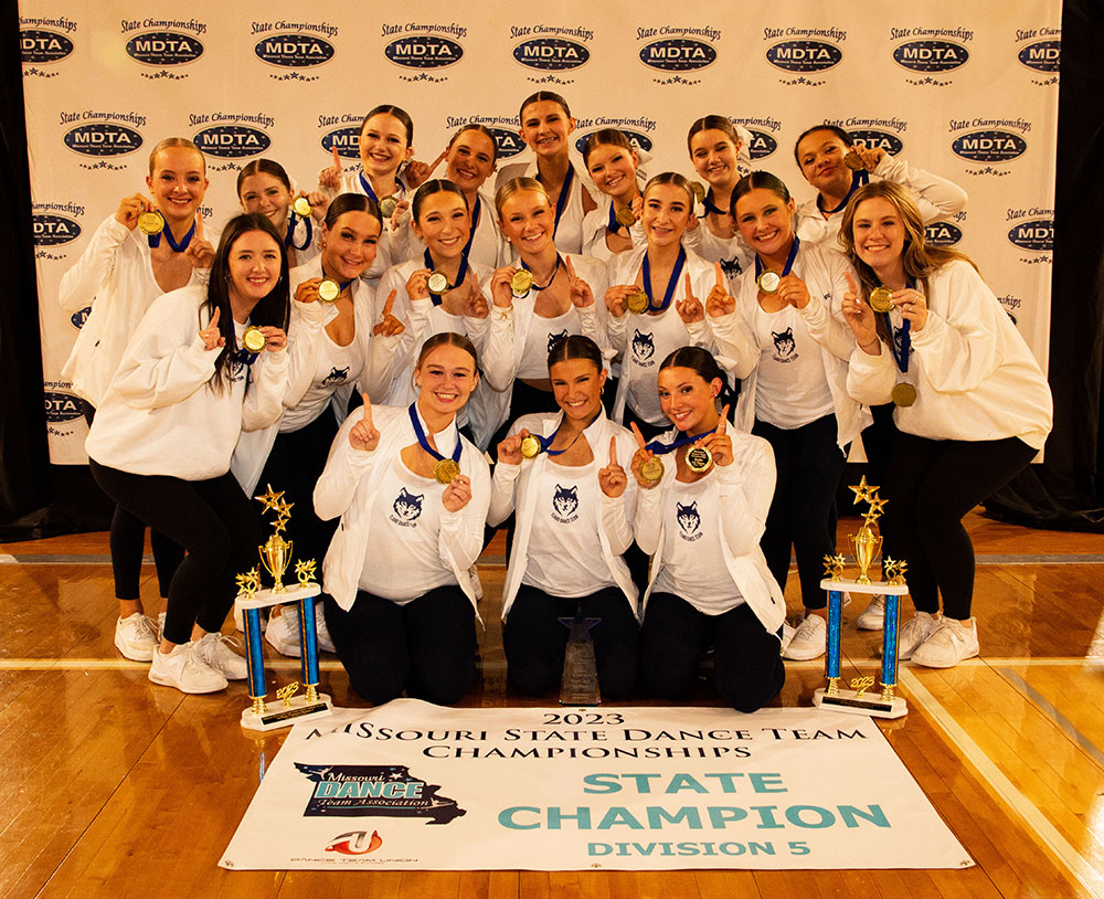 2023 Missouri Dance Team Association Division 5 State Champions