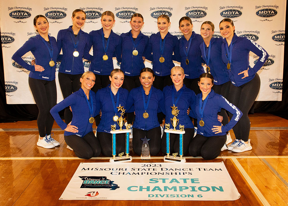 2023 Missouri Dance Team Association Division 6 State Champions