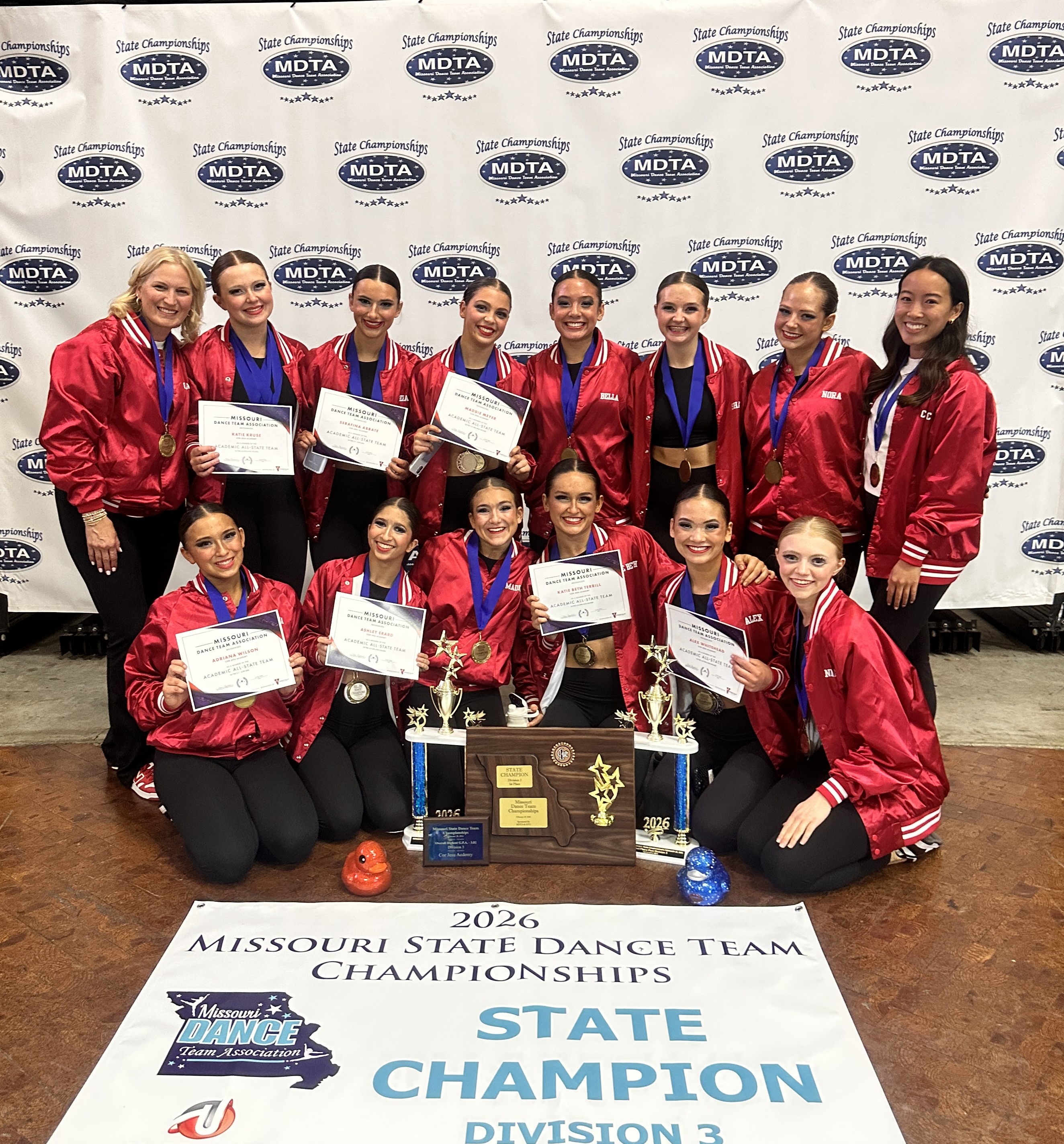 2026 Missouri Dance Team Association Division 3 State Champions