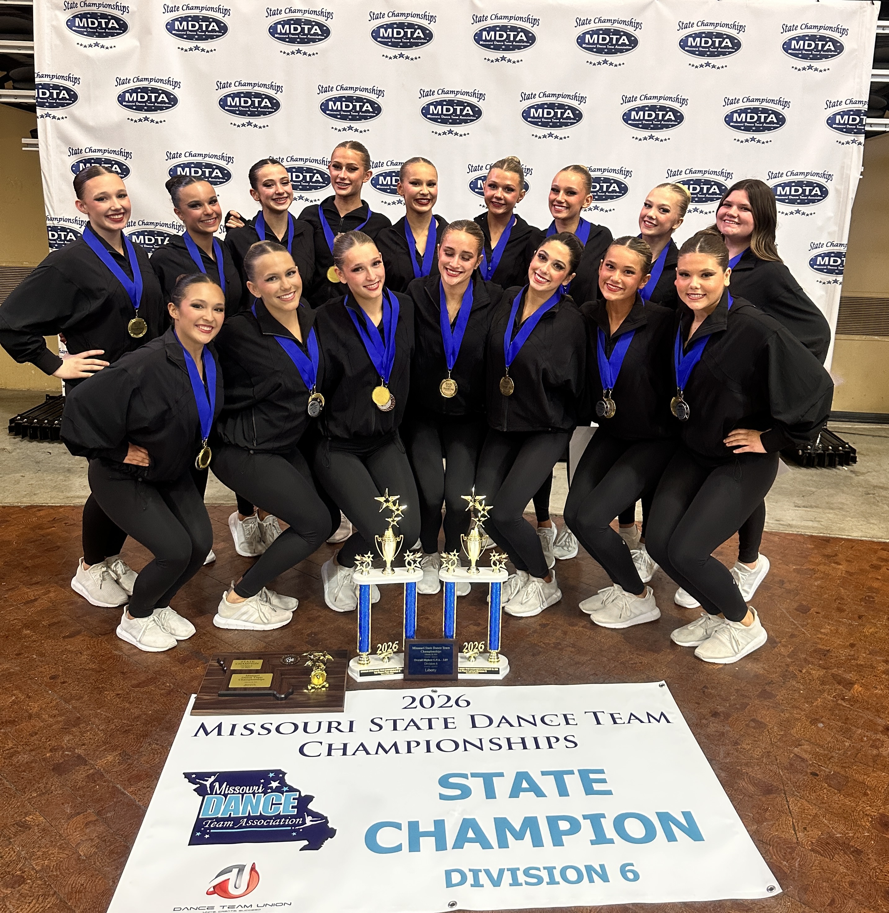 2026 Missouri Dance Team Association Division 6 State Champions
