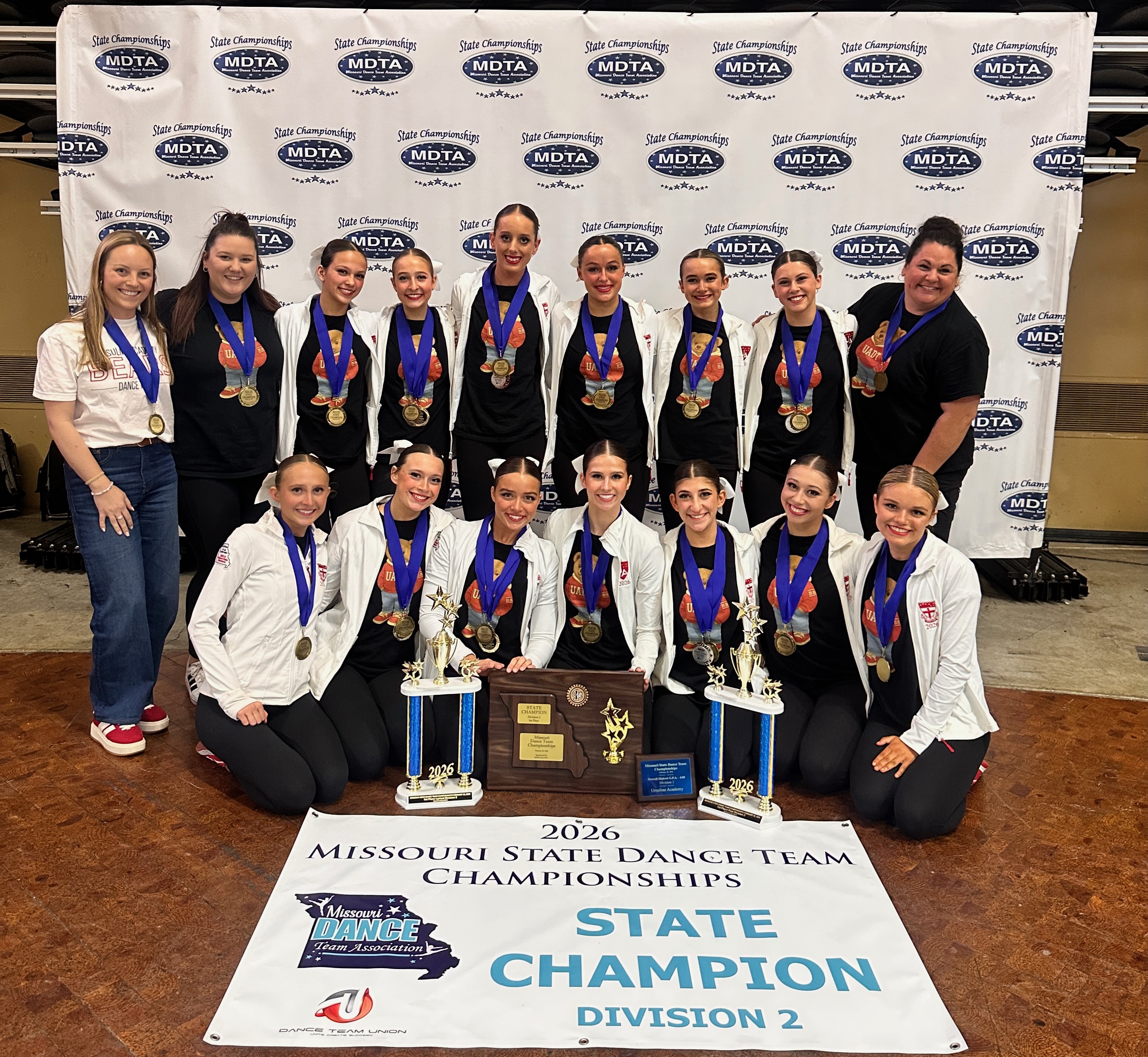 2026 Missouri Dance Team Association Division 2 State Champions