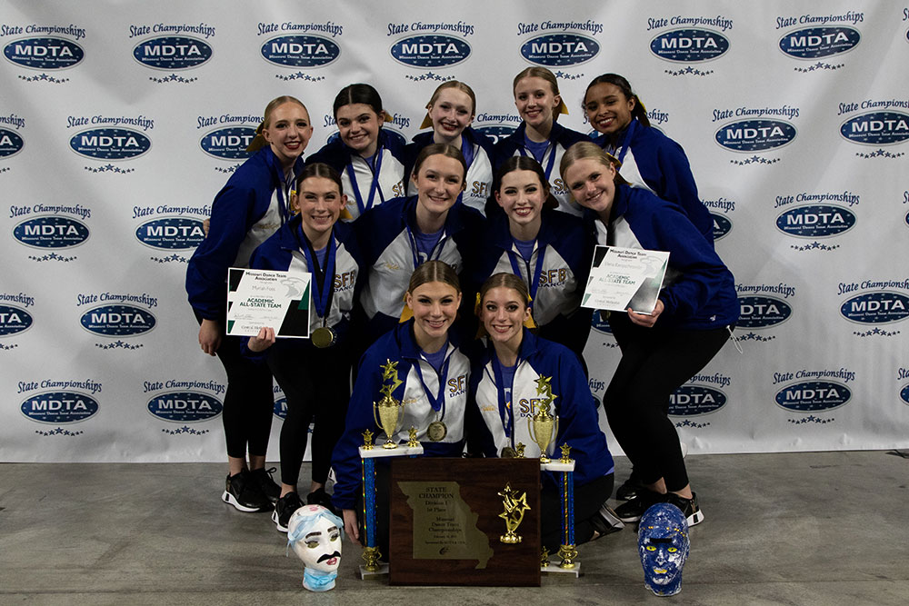 2022 Missouri Dance Team Association Division 1 State Champions